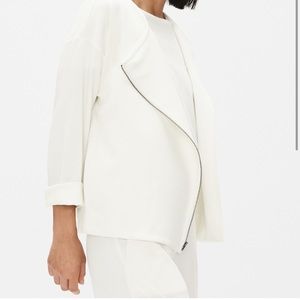 New Eileen Fisher White Jacket